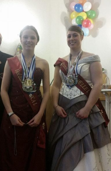 Prinzessin Michelle I. und Hofdame Annika